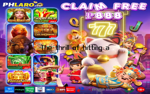 The thrill of hitting a jackpot, even a small one, was exhilarating