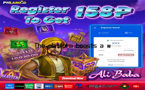 The platform boasts a wide array of slot games, each designed to cater to different tastes and preferences
